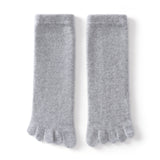 Adult Cashmere Five-Toe Socks Warm Knit Cashmere Socks for Men and Women