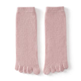 Adult Cashmere Five-Toe Socks Warm Knit Cashmere Socks for Men and Women