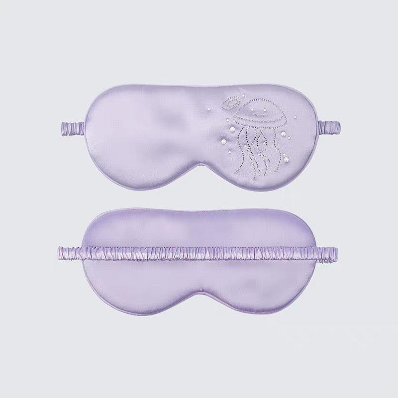 Cute Kids Silk Eye Mask Ocean and Nature Inspired Designs Silk Sleep Eye Mask