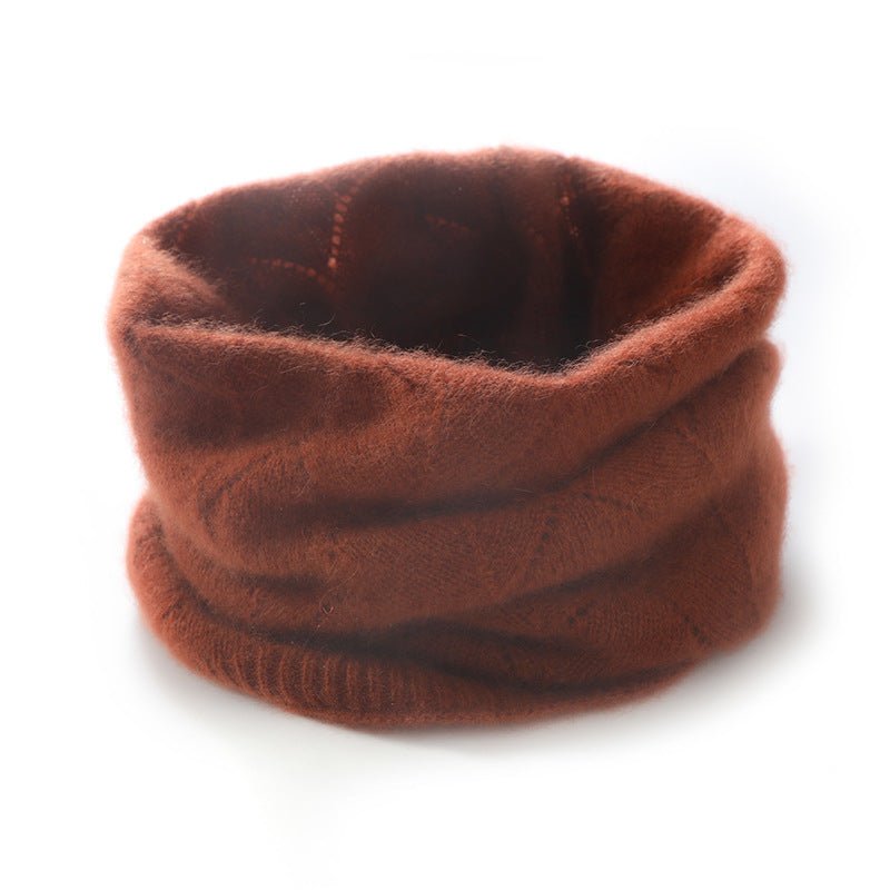 Diamond Knit Cashmere Neck Warmer Cashmere Snood Cashmere Neck Gaiter