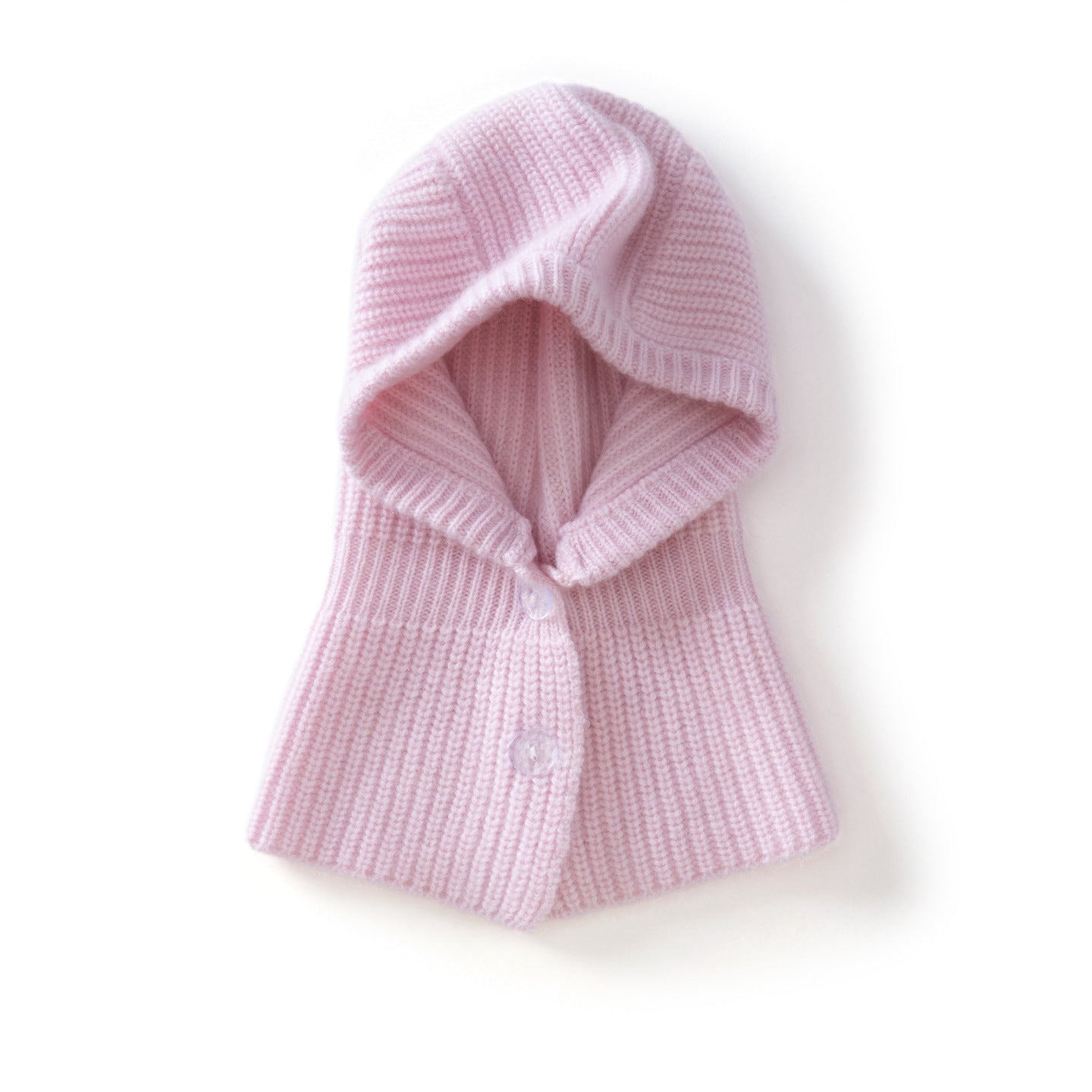 Kids Cashmere Knit Hood Cashmere Balaclava for Boys and Girls