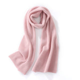 Long Ribbed Cashmere Scarf Unisex Cashmere Shawl Cashmere Wrap