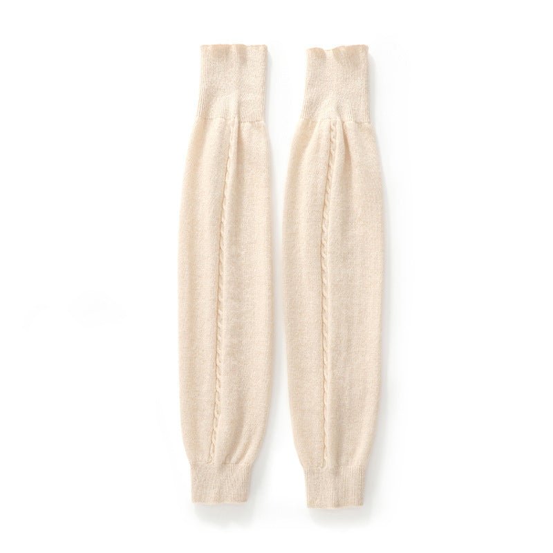 Pure Cashmere Knee Warmer Cashmere Leg Warmer for Winter