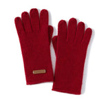 Pure Cashmere Knit Gloves Curl Edge Refined Cashmere Warm Gloves