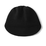 Pure Cashmere Knit Visor Cap Cashmere Beanie with Brim Cashmere Knit Hat