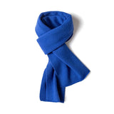 Short Cashmere Scarf Multi Colors for Women and Men Solid Cashmere Neck Warmer