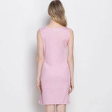 Silk Knit Nightdress For Women Silk Knitted Slip Dress