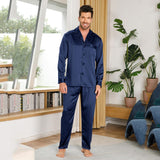 Silk Pajamas for Men 100% Real Silk Pajamas Set