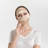 Summer Silk Full Face Masks Silk Beauty Mask