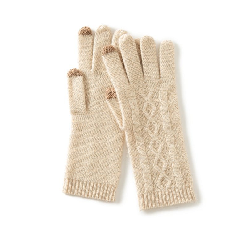 Guantes de cachemira