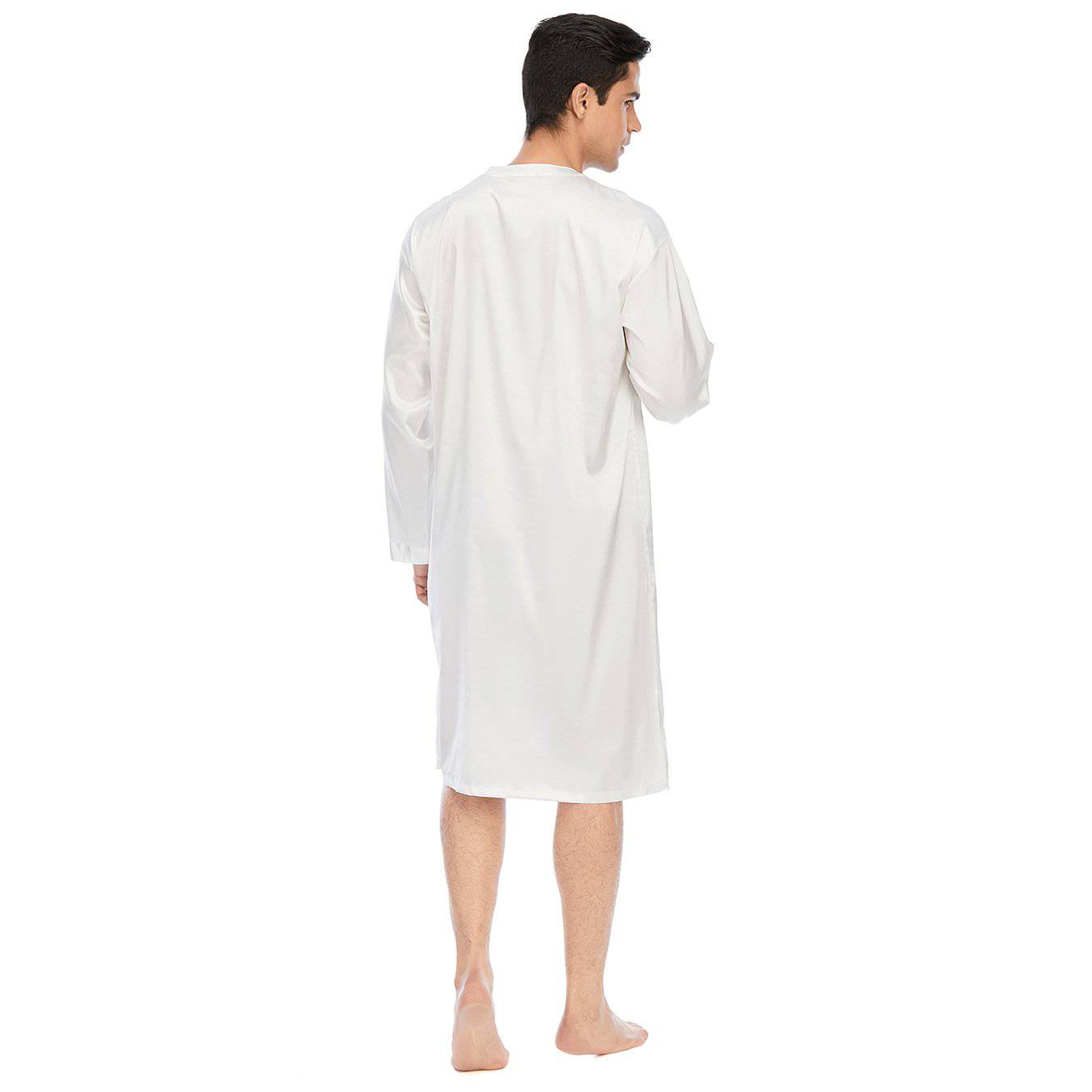 19 Momme Mens Silk Nightshirt Silk Nightwear -  slipintosoft