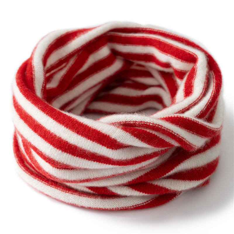 Niños Cajeza de cachemira a rayas Cajeza de cachemira Paiter Pure Cashmere Weller
