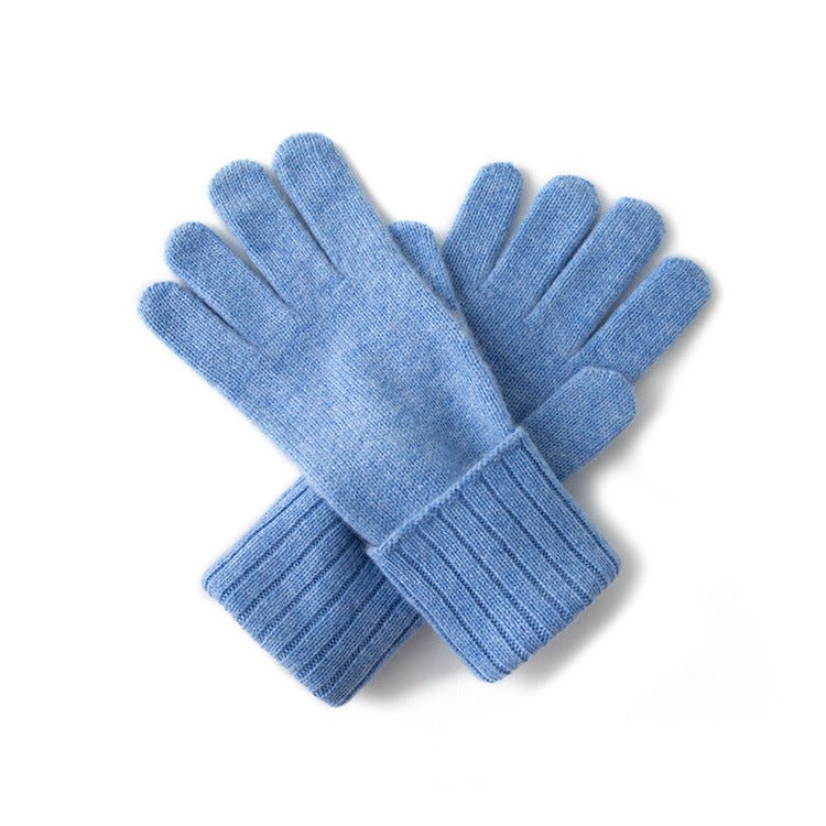 Cashmere Knit Gloves for Women Warm Cashmere Winter Gloves Multi Colors