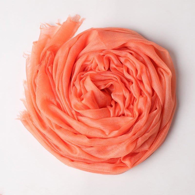 Featherlight Cashmere Scarf Oversized Cashmere Shawl Sheer Cashmere Wrap All Seasons