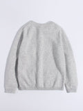 Girls Cashmere Cardigan Bunny Bow Appliqué Cashmere Sweater