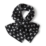 Houndstooth Cashmere Neck Warmer Cashmere Scarf Winter Neck Wrap