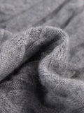 Kids Cable Knit Cashmere Sweater Turtleneck Crest Patch Cashmere Pullover