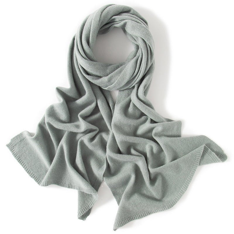 Long 100% Cashmere Scarf Luxury Pure Cashmere Winter Scarf - slipintosoft