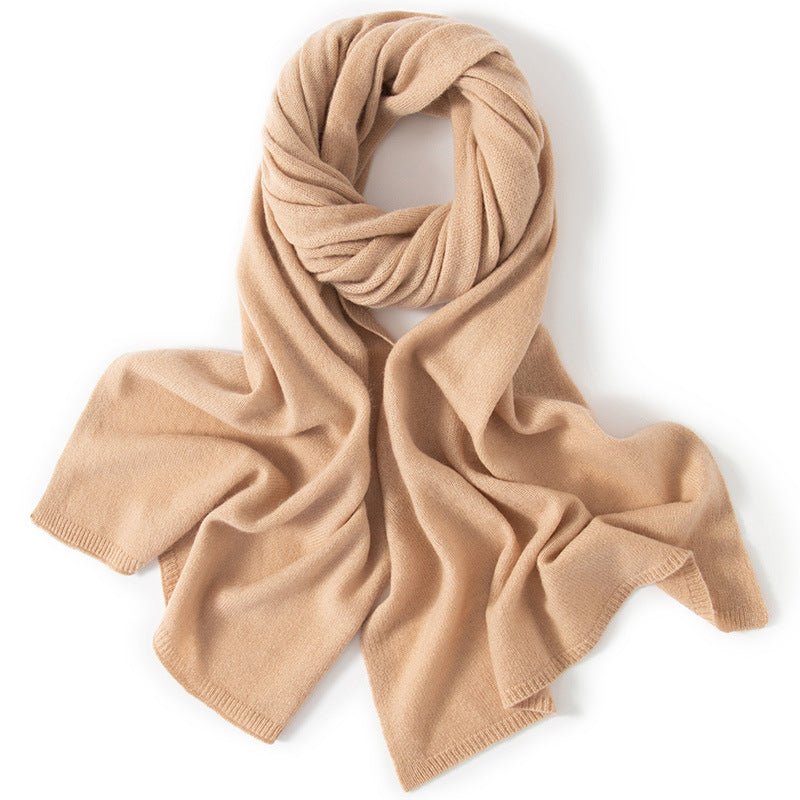 Long 100% Cashmere Scarf Luxury Pure Cashmere Winter Scarf - slipintosoft