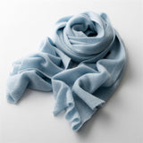 Long 100% Cashmere Scarf for Women and Men Gift, Luxury Pure Cashmere Winter Scarf - slipintosoft