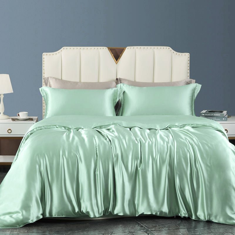 22 Momme Pure Mulberry Silk Duvet Cover - slipintosoft