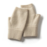 pure cashmere half - finger gloves for women cashmere fingerless gloves warm knitted gloves - slipintosoft