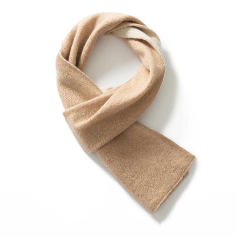 Short Cashmere Scarf for Women Soft Fall Winter Cashmere Wraps Ladies Gifts - slipintosoft