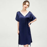 Women Mulberry Loose Silk Nightgown Best Silk Dressing Gown Quality Silk Slip Nightdress - slipintosoft