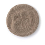 Womens Cashmere Beret Cashmere Painter Hat for Fall Winter