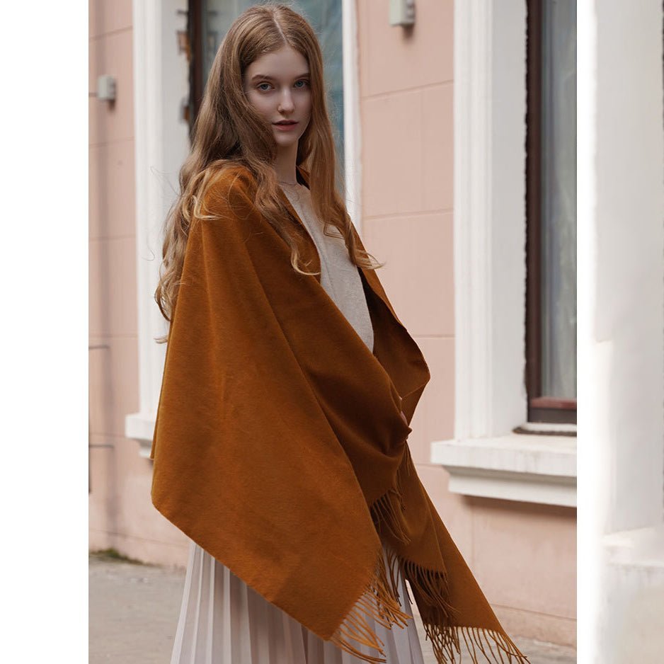 Womens Cashmere Shawl And Wraps Large Cashmere Scarf With Fringe