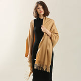 Womens Cashmere Shawl And Wraps Large Cashmere Scarf With Fringe
