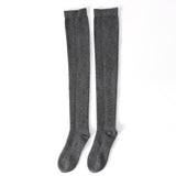 Womens Cashmere Stockings Cashmere Thigh High Socks Boot Stockings Leg Warmers - slipintosoft