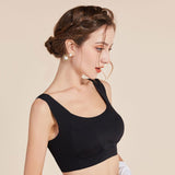 Women's Classic Wireless Silk Bra - slipintosoft