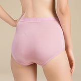 Women's silk high waist briefs, comfortable and breathable mulberry silk briefs - slipintosoft