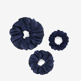 3 coleteros de seda con flores para mujer, tallas pequeñas, medianas y grandes.